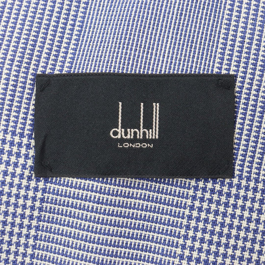 Dunhill tailored jacket Outer: 100% wool, Sleeve lining: 100% cupra, Lining: 100% cotton blue WESTMINSTER mens 46 Used Authentic