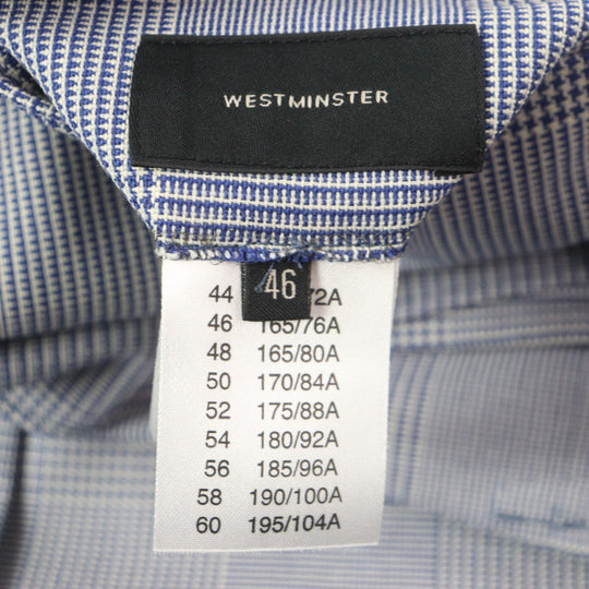 Dunhill tailored jacket Outer: 100% wool, Sleeve lining: 100% cupra, Lining: 100% cotton blue WESTMINSTER mens 46 Used Authentic