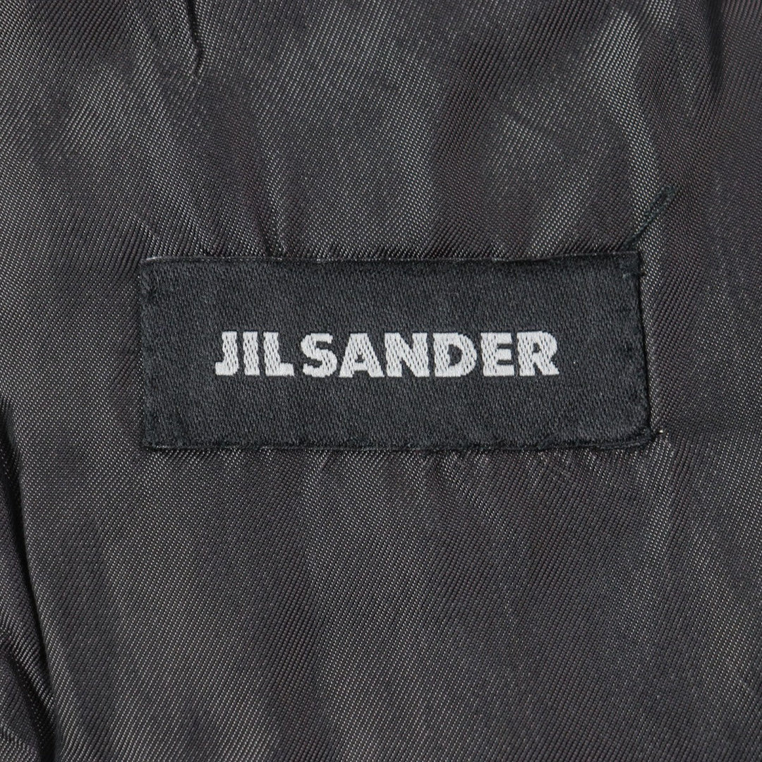 JIL SANDER Chester coat Outer: 100% virgin wool, Lining: 100% cupra gray mens 46 Used Authentic