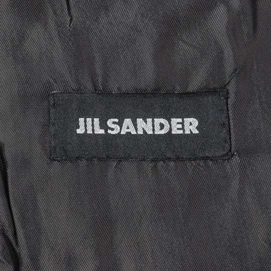 JIL SANDER Chester coat Outer: 100% virgin wool, Lining: 100% cupra gray mens 46 Used Authentic