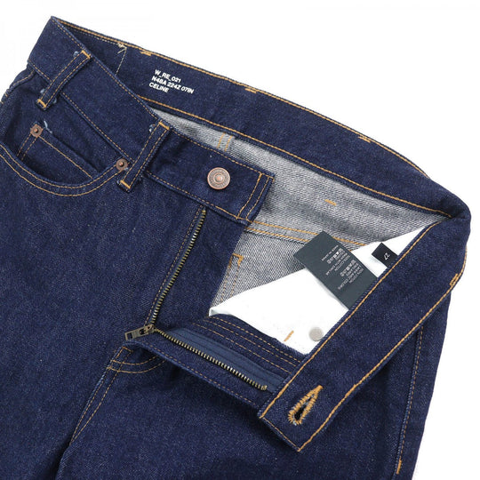 CELINE Denim pants 2N48A224Z Main: 100% cotton Indigo blue Francoise Jeans Women 27 Used Authentic