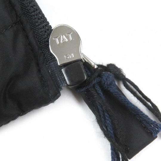 PRADA Down jacket SGN955 Main: 100% recycled nylon, Filling: 40% down, Filling: 33% recycled polyamide, Filling: 27% polyester, Leather part: Lambskin black mens 50 Used Authentic
