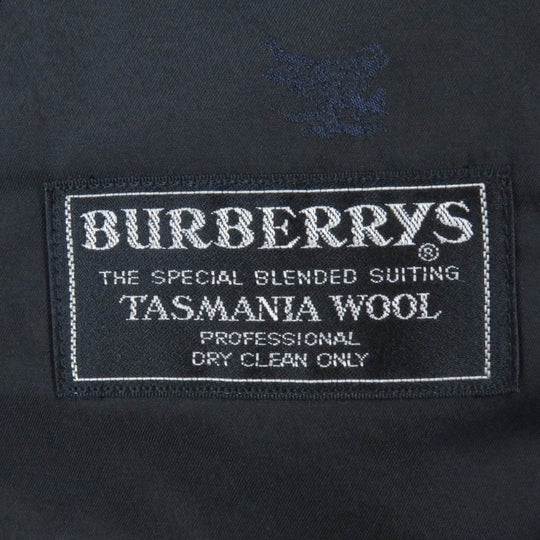 BURBERRY tailored jacket hair Navy