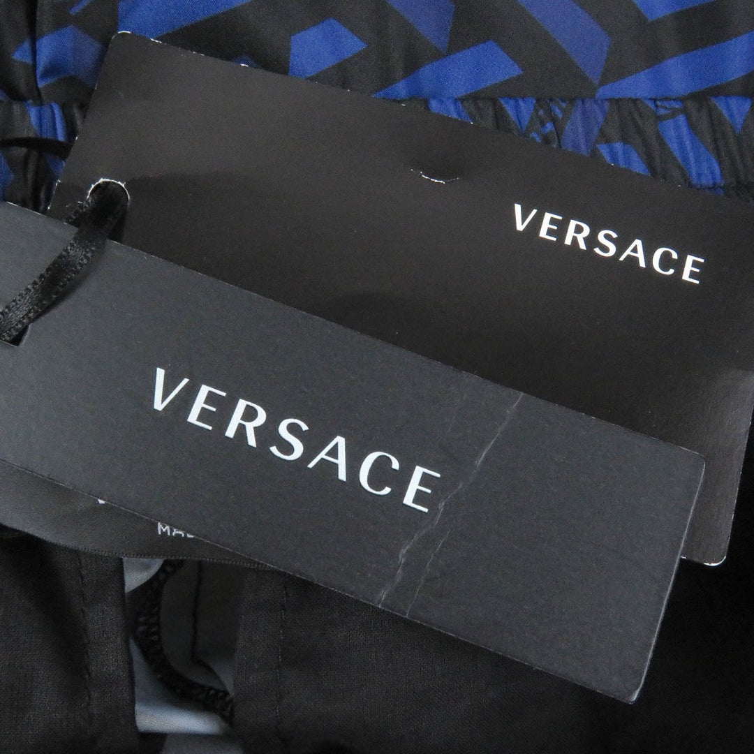 VERSACE Pants 1002482 Main: 100% nylon, Main: 100% polyester Navy mens 48 Used Authentic