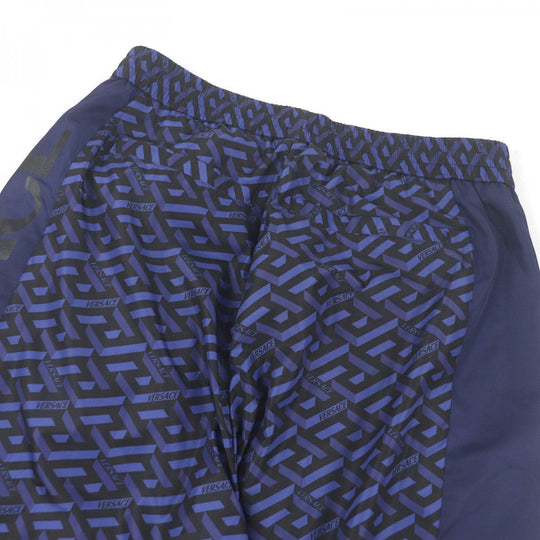 VERSACE Pants 1002482 Main: 100% nylon, Main: 100% polyester Navy mens 48 Used Authentic