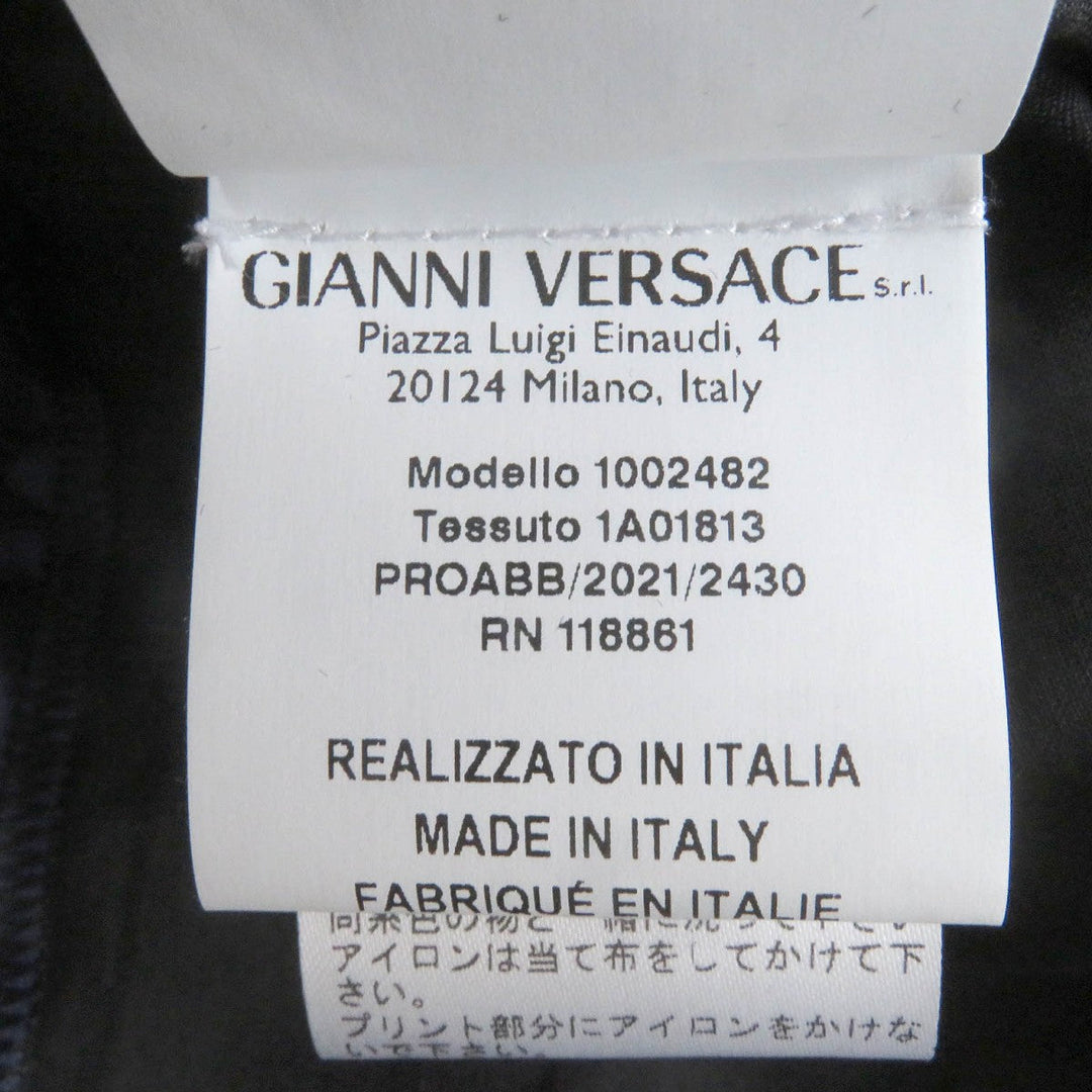 VERSACE Pants 1002482 Main: 100% nylon, Main: 100% polyester Navy mens 48 Used Authentic
