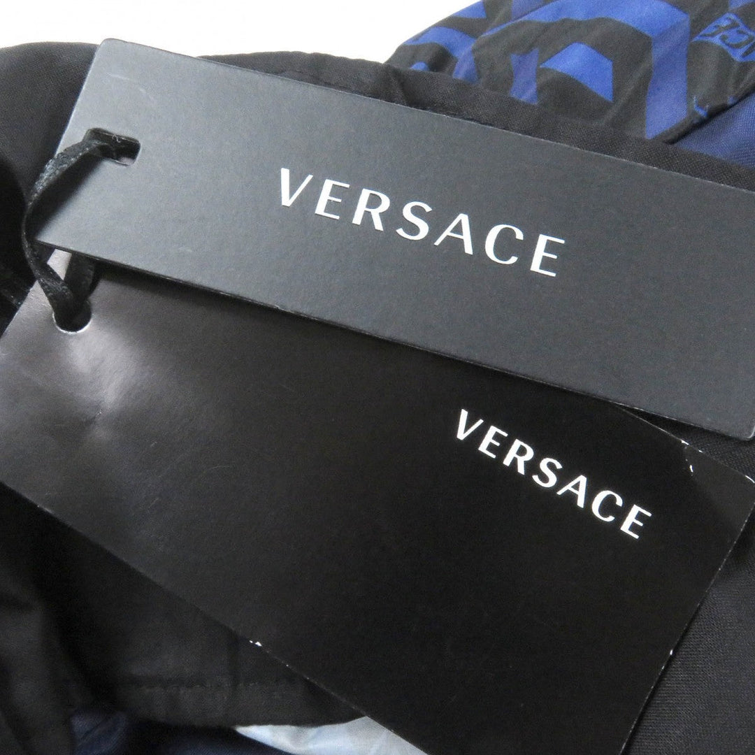 VERSACE Pants 1002482 Main: 100% nylon, Main: 100% polyester Navy mens 52 Used Authentic