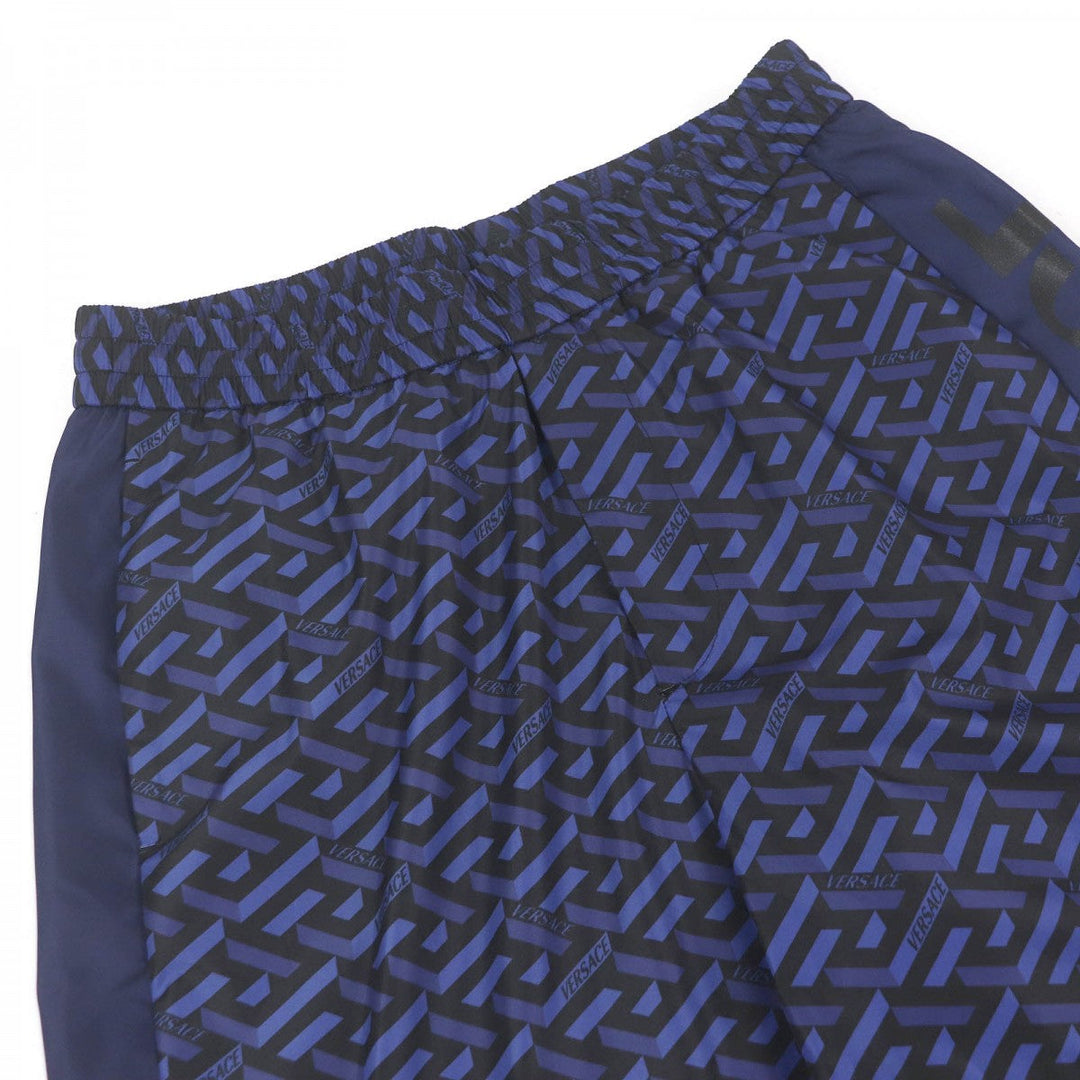 VERSACE Pants 1002482 Main: 100% nylon, Main: 100% polyester Navy mens 52 Used Authentic