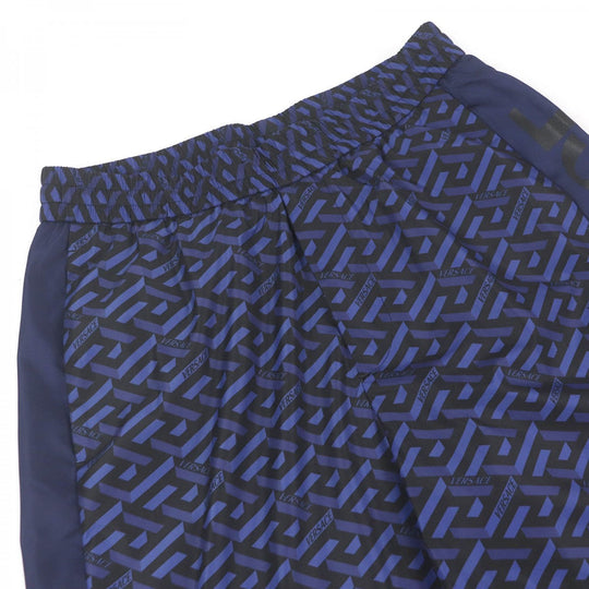 VERSACE Pants 1002482 Main: 100% nylon, Main: 100% polyester Navy mens 52 Used Authentic