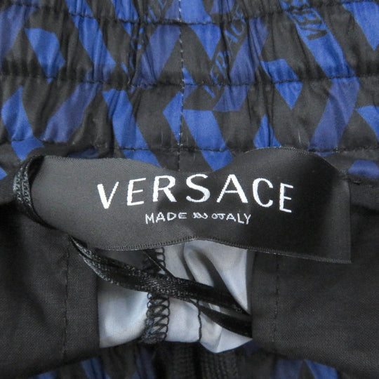 VERSACE Pants 1002482 Main: 100% nylon, Main: 100% polyester Navy mens 52 Used Authentic