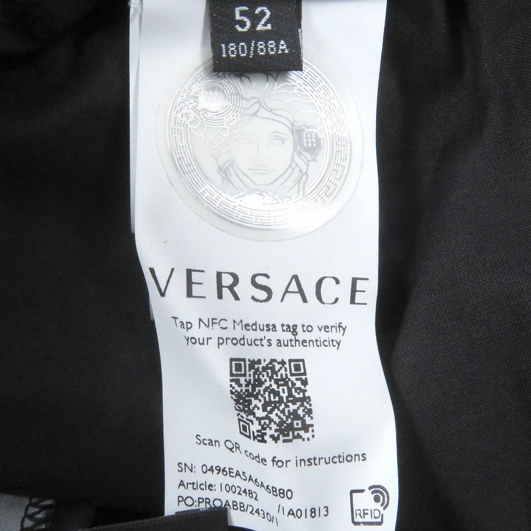 VERSACE Pants 1002482 Main: 100% nylon, Main: 100% polyester Navy mens 52 Used Authentic