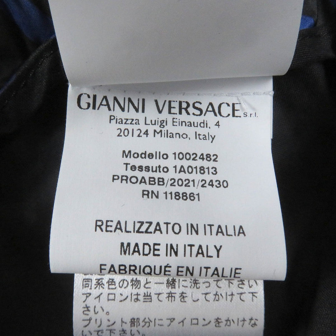VERSACE Pants 1002482 Main: 100% nylon, Main: 100% polyester Navy mens 52 Used Authentic