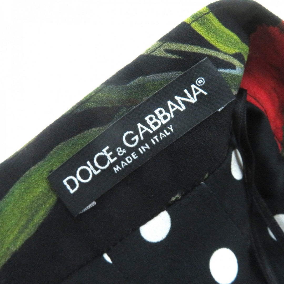 DOLCE&GABBANA setup Outer: 100% viscose, Lining: 97% polyester, Lining: 3% elastane Black Red Green type Women 38 Used Authentic