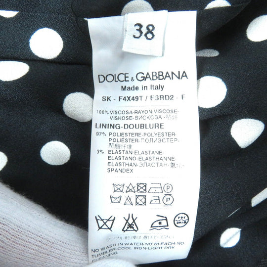 DOLCE&GABBANA setup Outer: 100% viscose, Lining: 97% polyester, Lining: 3% elastane Black Red Green type Women 38 Used Authentic