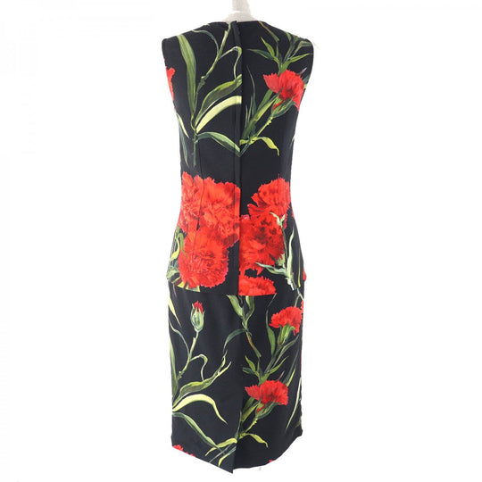 DOLCE&GABBANA setup Outer: 100% viscose, Lining: 97% polyester, Lining: 3% elastane Black Red Green type Women 38 Used Authentic