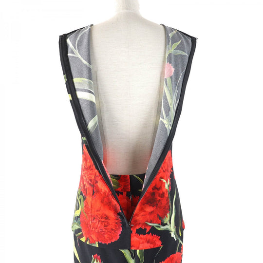 DOLCE&GABBANA setup Outer: 100% viscose, Lining: 97% polyester, Lining: 3% elastane Black Red Green type Women 38 Used Authentic