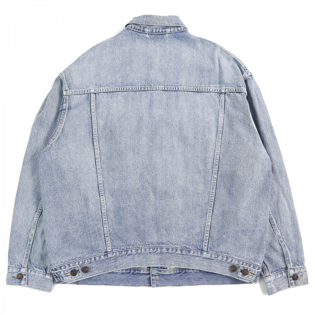 BALENCIAGA Denim Jacket 671889 cotton Indigo blue XS
