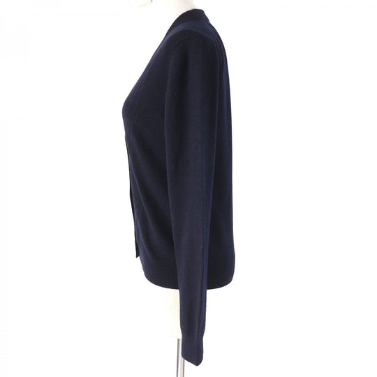HERMES cardigan 4E2701D1 cashmere Dark navy 38