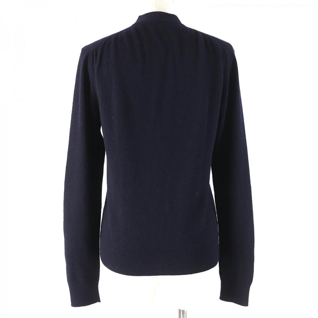 HERMES cardigan 4E2701D1 cashmere Dark navy 38