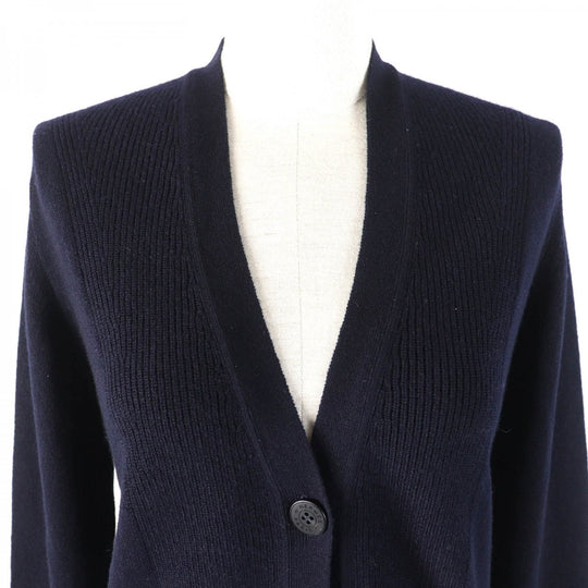 HERMES cardigan 4E2701D1 cashmere Dark navy 38
