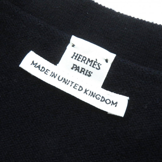 HERMES cardigan 4E2701D1 cashmere Dark navy 38