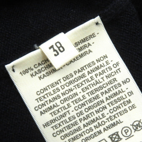 HERMES cardigan 4E2701D1 cashmere Dark navy 38