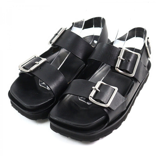 JIL SANDER Sandals J33WP0003 leather black 41