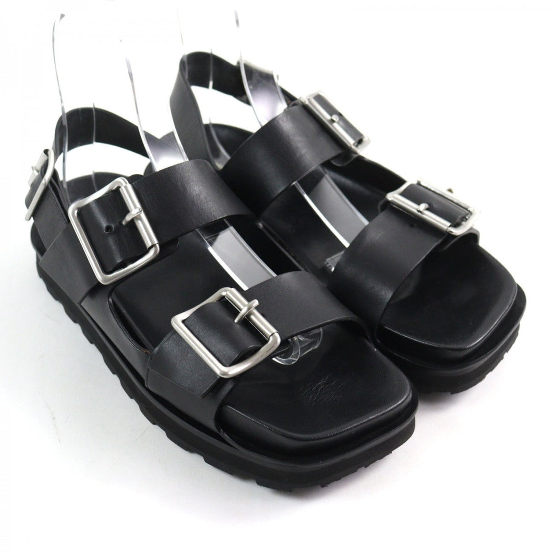 JIL SANDER Sandals J33WP0003 leather black 41