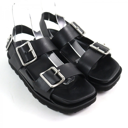 JIL SANDER Sandals J33WP0003 leather black 41