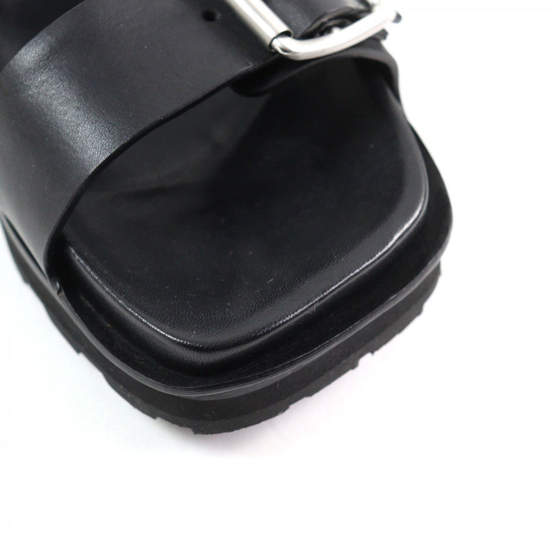 JIL SANDER Sandals J33WP0003 leather black 41