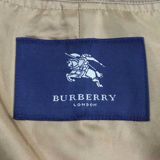 BURBERRY LONDON Stainless collar coat BBB55-970-42 Outer: 75% cotton, Outer: 25% polyester, Lining: polyester, Lining: cotton, Sleeve lining: polyester beige mens Used Authentic