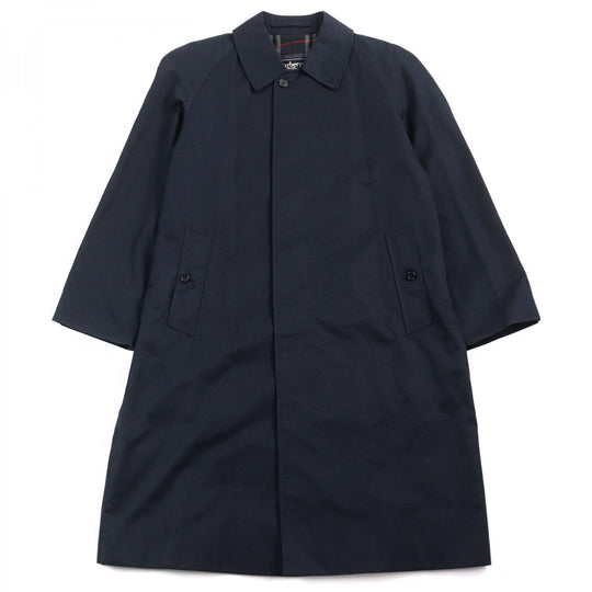 BURBERRY Stainless collar coat cotton Navy 48