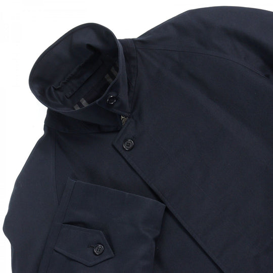 BURBERRY Stainless collar coat cotton Navy 48