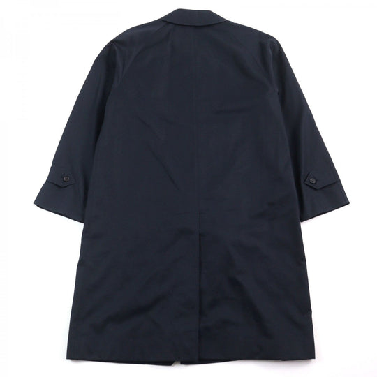 BURBERRY Stainless collar coat cotton Navy 48