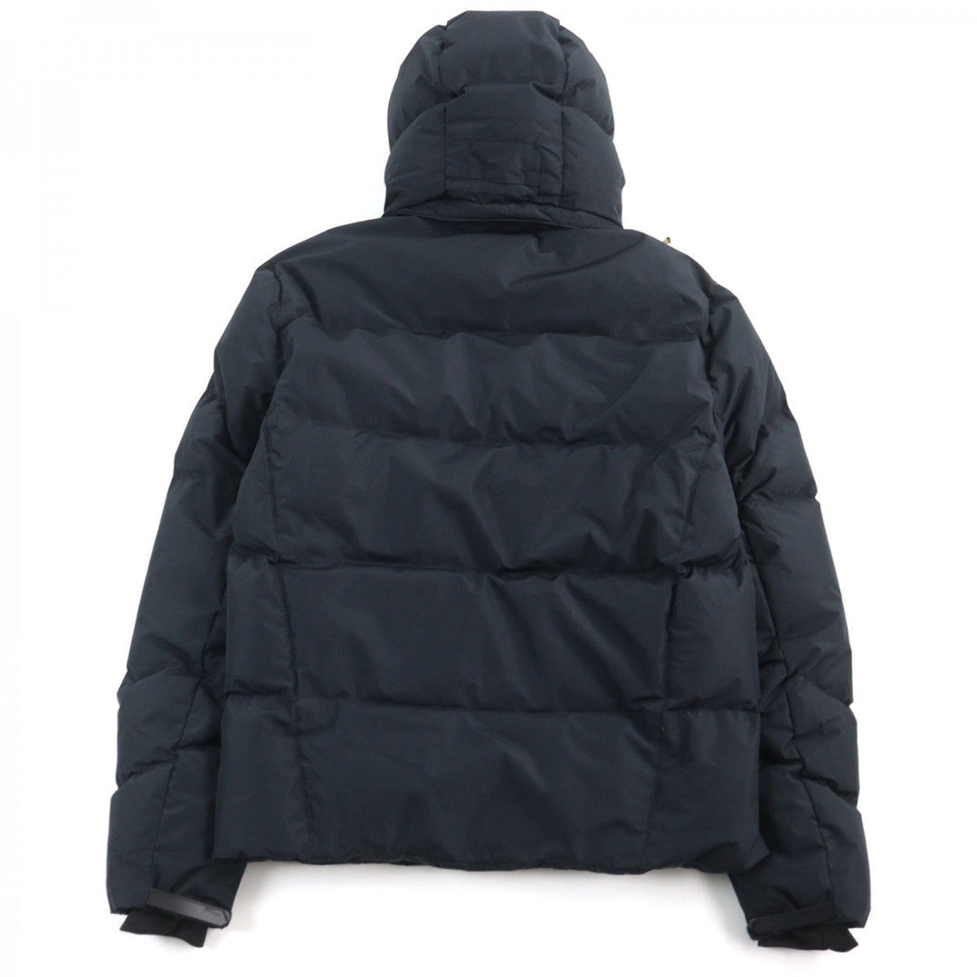 POLO RALPH LAUREN Down jacket Outer: 100% polyester, Part: 93% polyester, Part: 7% elastane (polyurethane), Lining: 100% nylon, Filling: 75% down black mens XS Used Authentic