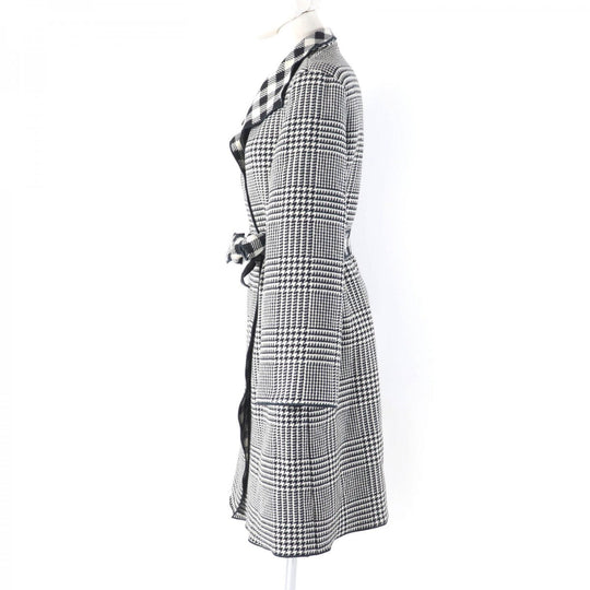 EMPORIO ARMANI coat Main: 72% wool, 23% polyamide (nylon), 5% other, Lining: 72% wool, 23% polyamide (nylon) black Women 38 Used Authentic