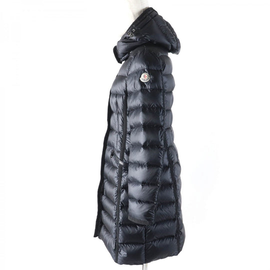 MONCLER down coat Main: 100% nylon, Lining: 100% nylon, Filling: 90% down, Filling: 10% feather black HERMINE Women 1 Used Authentic