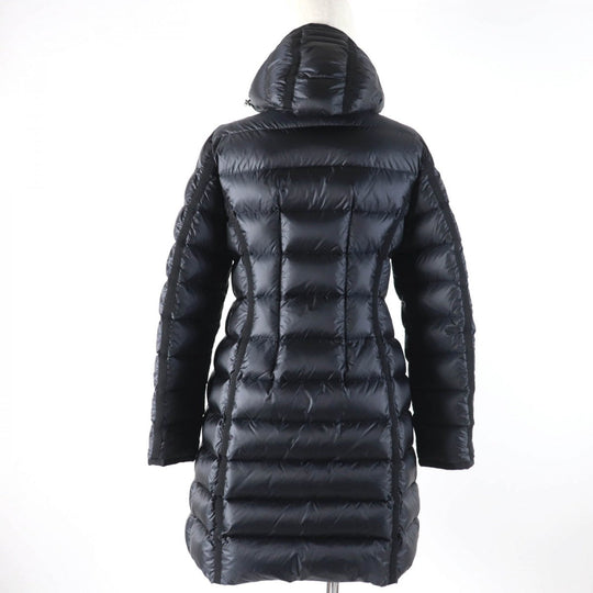 MONCLER down coat Main: 100% nylon, Lining: 100% nylon, Filling: 90% down, Filling: 10% feather black HERMINE Women 1 Used Authentic