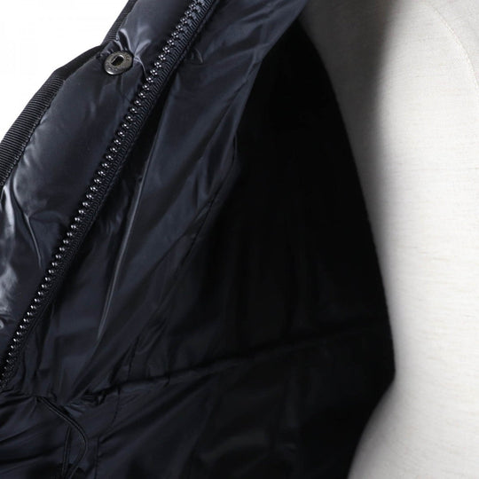 MONCLER down coat Main: 100% nylon, Lining: 100% nylon, Filling: 90% down, Filling: 10% feather black HERMINE Women 1 Used Authentic