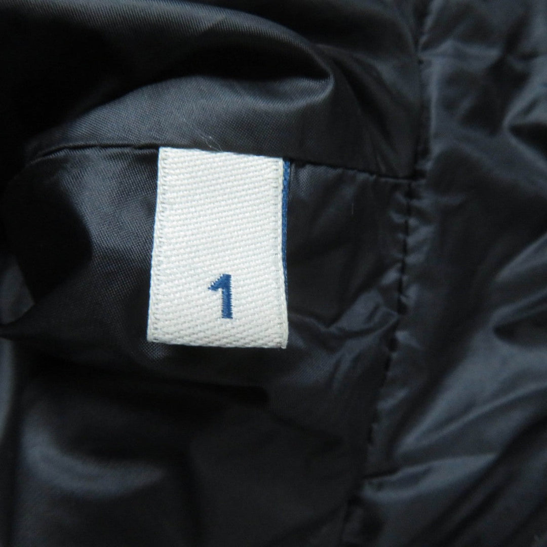 MONCLER down coat Main: 100% nylon, Lining: 100% nylon, Filling: 90% down, Filling: 10% feather black HERMINE Women 1 Used Authentic