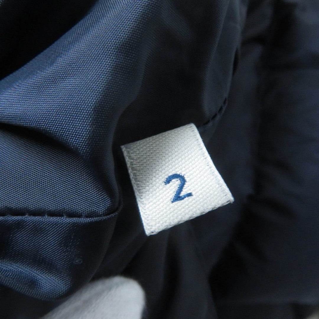 MONCLER down coat Main: 100% nylon, Lining: 100% nylon, Part: 100% nylon, Filling: 90% down, Filling: 10% feather Navy FLAMMETTE Women 2 Used Authentic