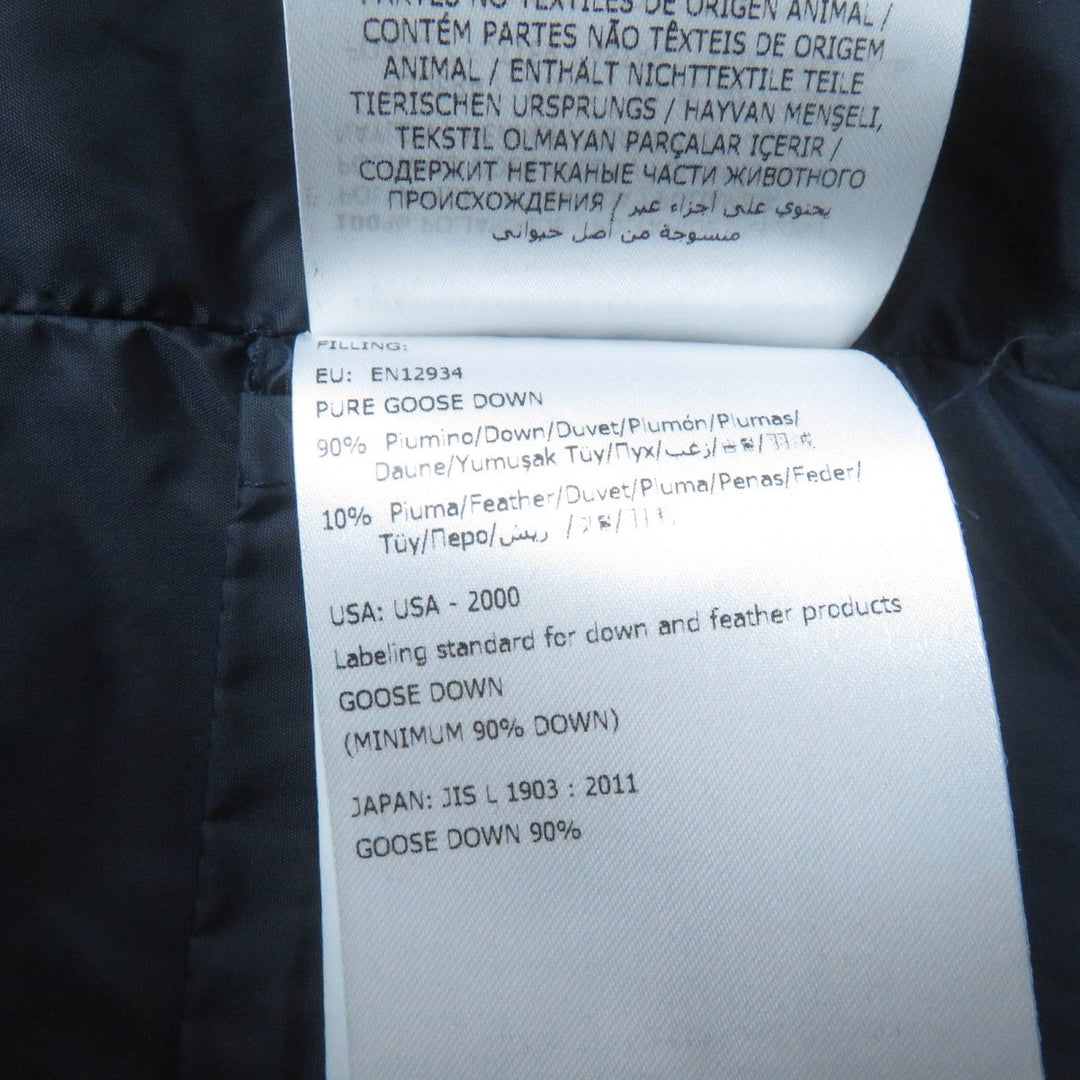 MONCLER down coat Main: 100% nylon, Lining: 100% nylon, Part: 100% nylon, Filling: 90% down, Filling: 10% feather Navy FLAMMETTE Women 2 Used Authentic