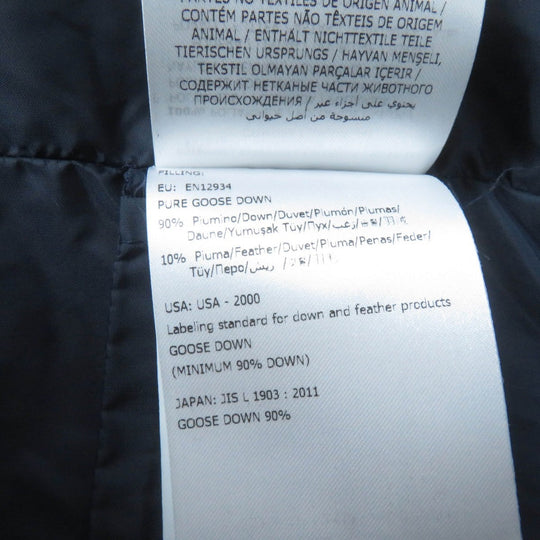 MONCLER down coat Main: 100% nylon, Lining: 100% nylon, Part: 100% nylon, Filling: 90% down, Filling: 10% feather Navy FLAMMETTE Women 2 Used Authentic