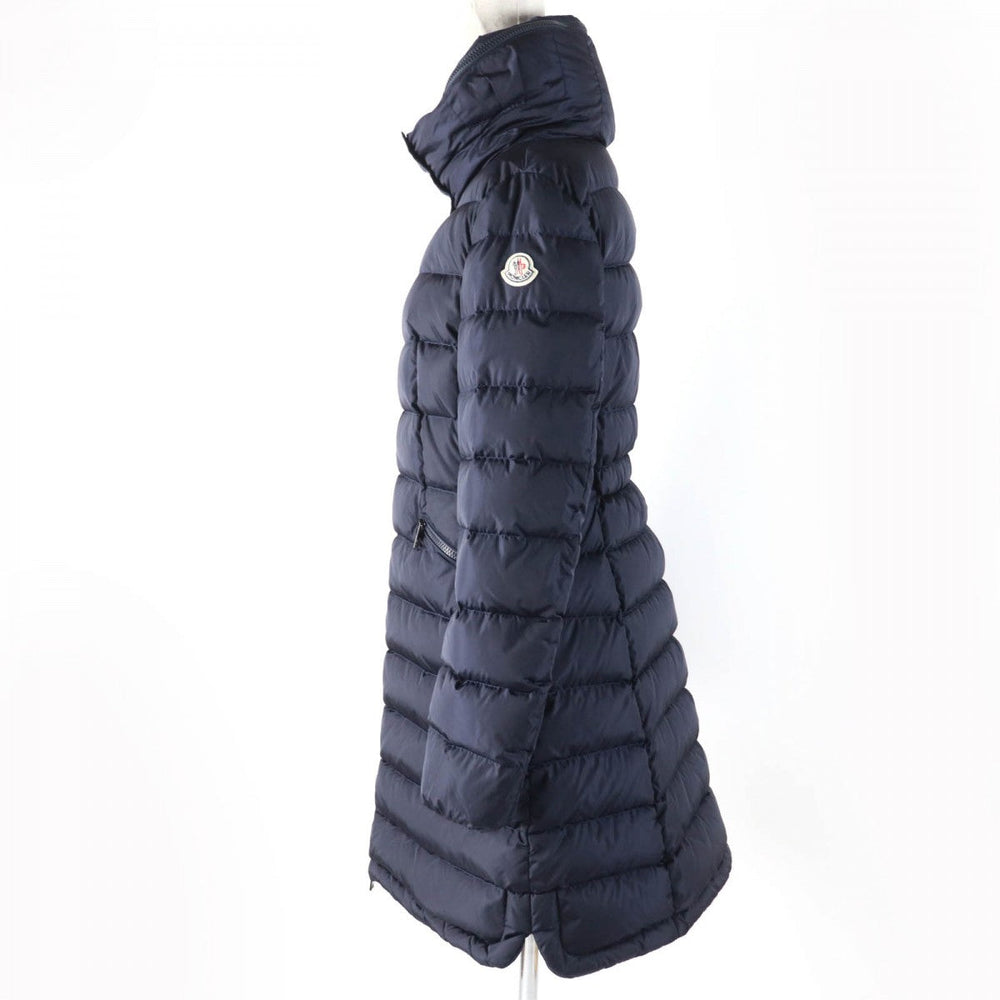 MONCLER down coat Main: 100% nylon, Lining: 100% nylon, Part: 100% nylon, Filling: 90% down, Filling: 10% feather Navy FLAMMETTE Women 2 Used Authentic