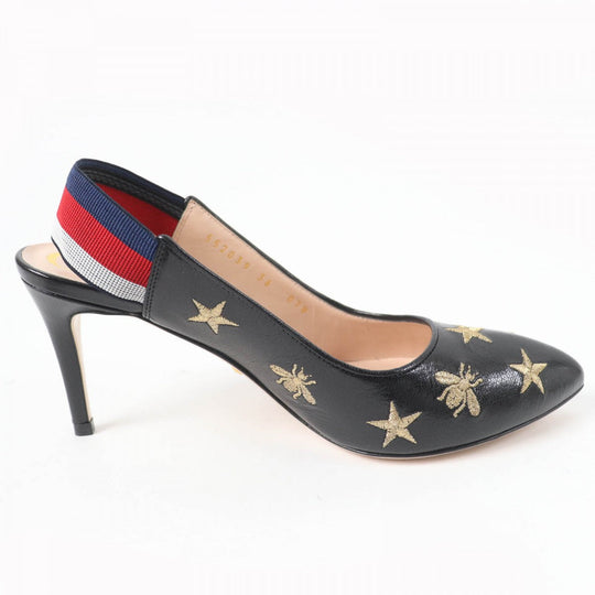GUCCI pumps 552039 leather black 36