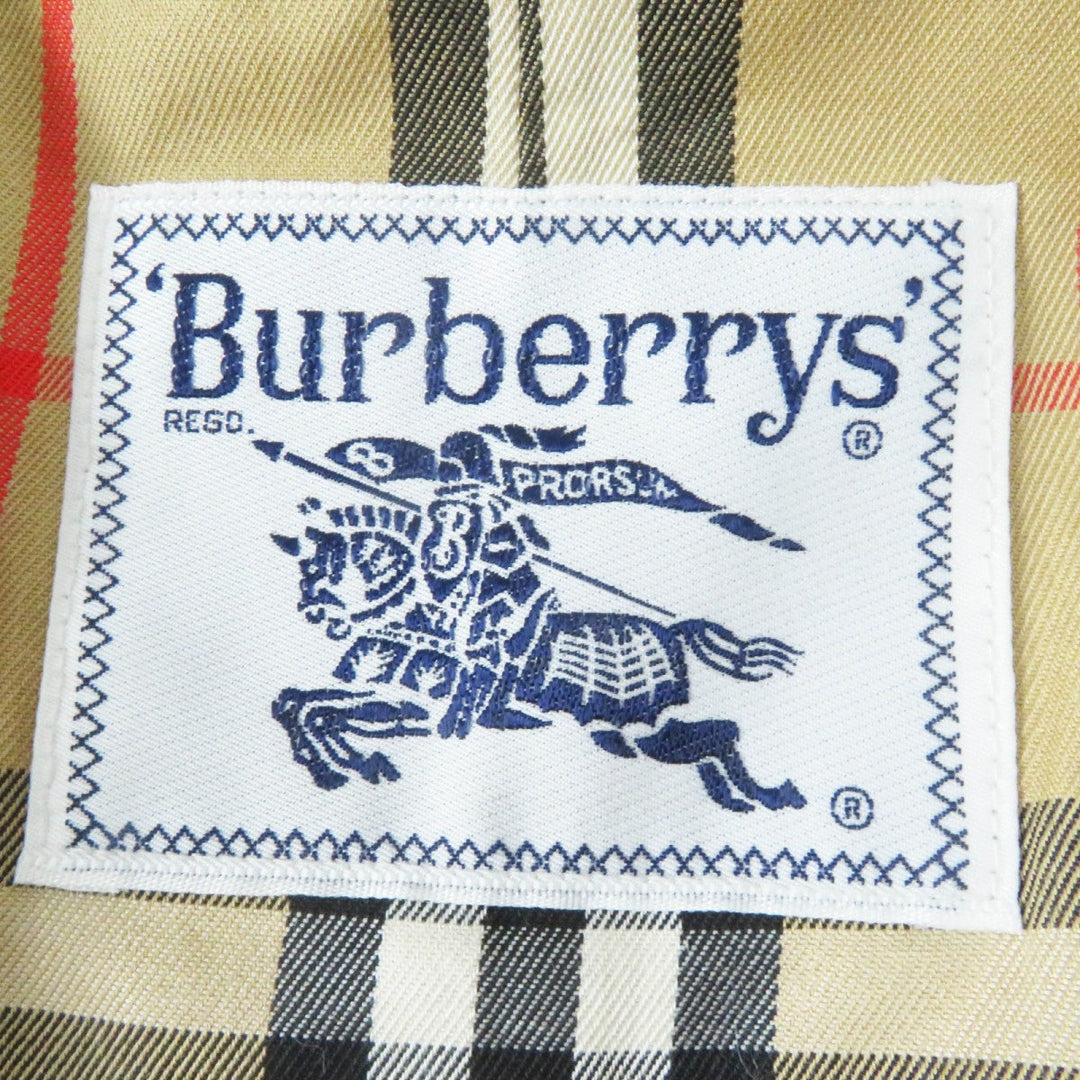 BURBERRY trench coat FD081-039-79 Outer: 100% cotton, Lining: cotton, Sleeve lining: polyester Iridescent khaki type Women L Used Authentic