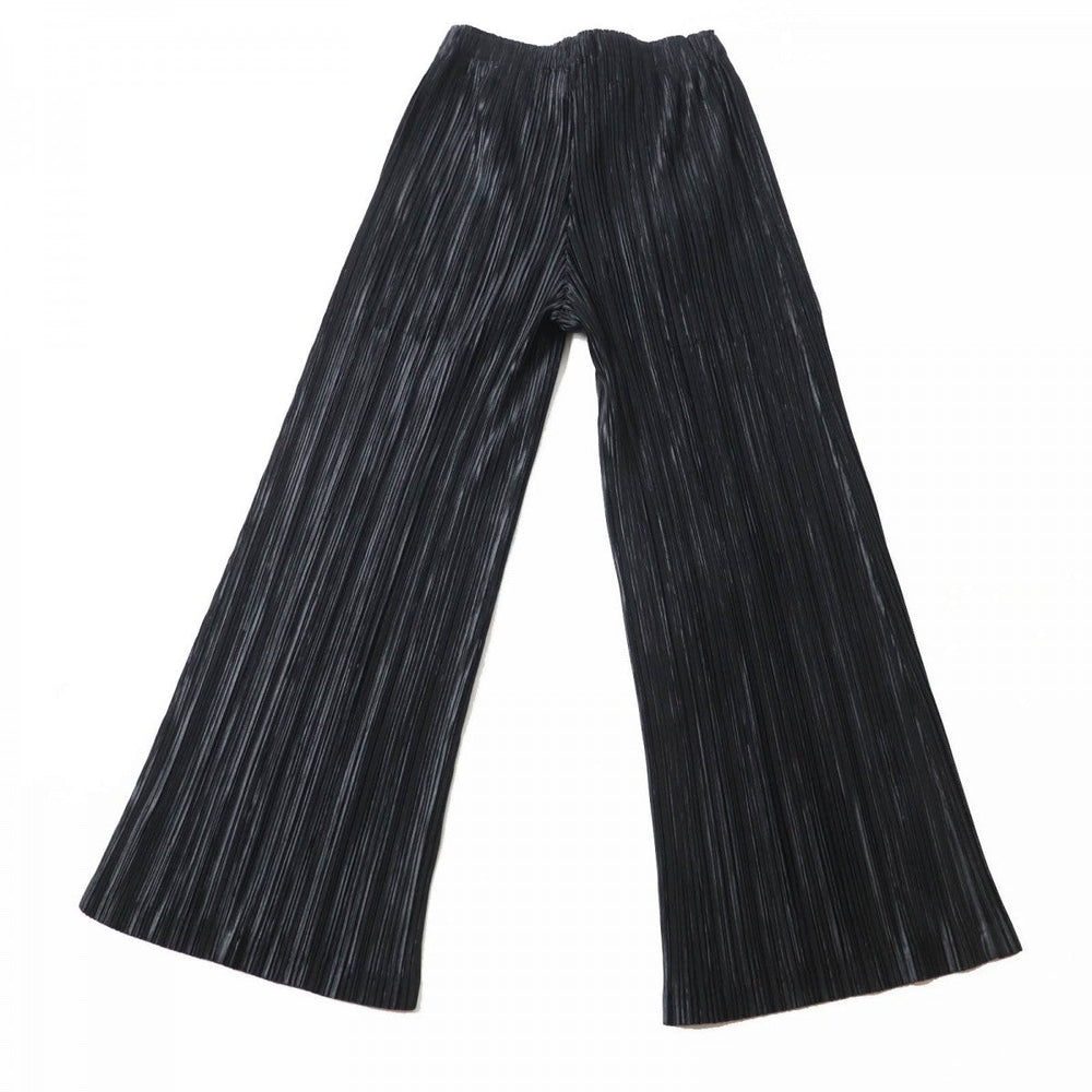 PLEATS PLEASE Wide pants PP03-JF751 polyester black 1