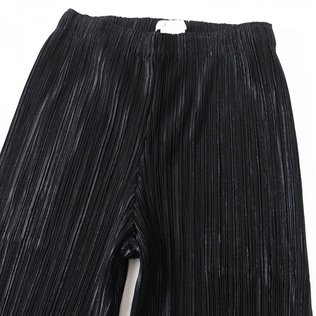 PLEATS PLEASE Wide pants PP03-JF751 polyester black 1
