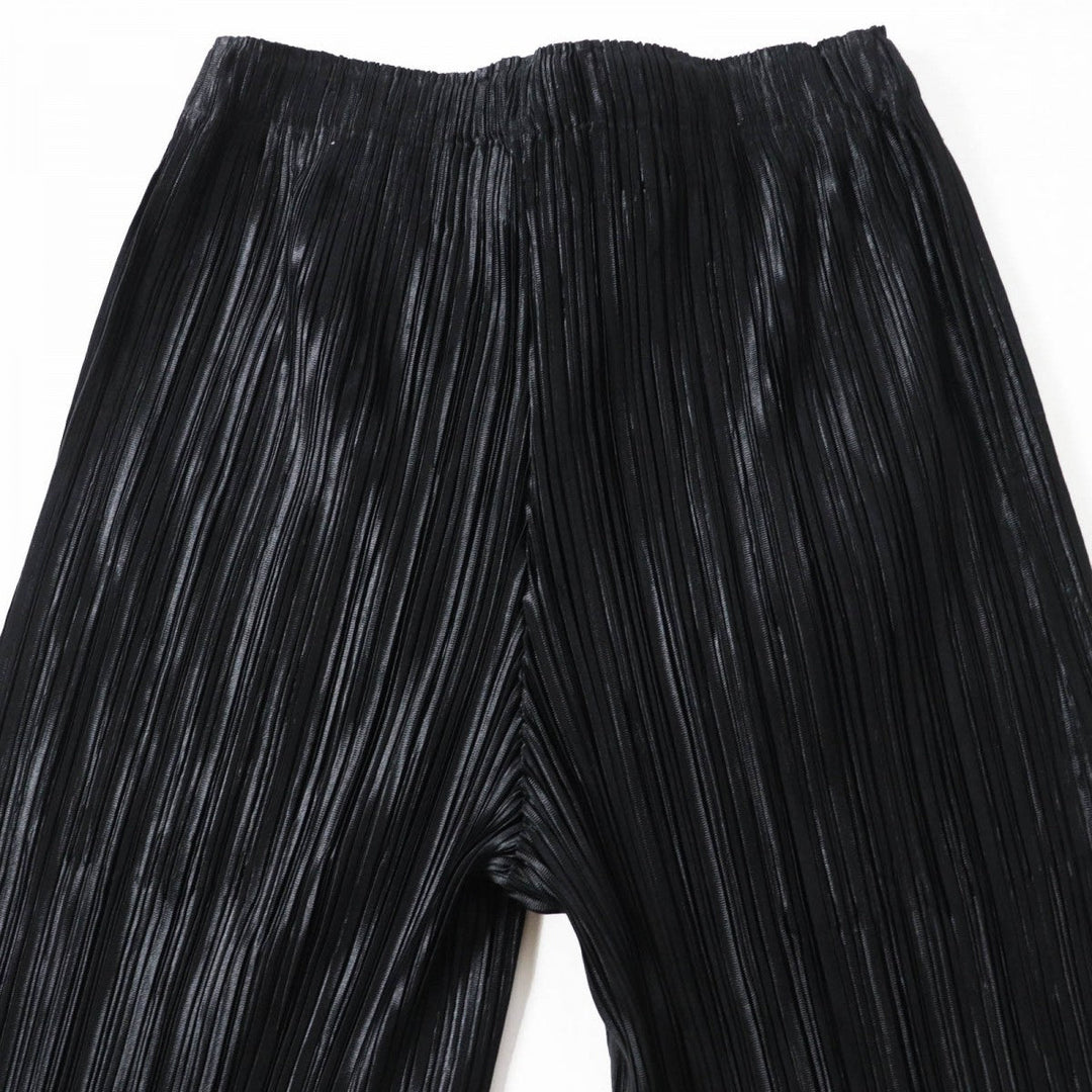 PLEATS PLEASE Wide pants PP03-JF751 polyester black 1