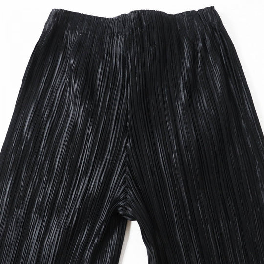 PLEATS PLEASE Wide pants PP03-JF751 polyester black 1